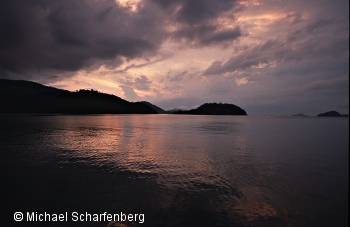 Morgenstimmung in der Salak Phet Bucht