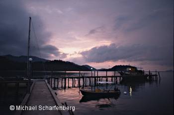 Morgenstimmung in der Salak Phet Bucht